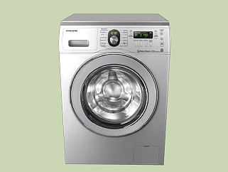  洗衣机SU模型，洗衣机sketchup模型下载