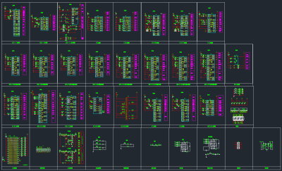 原创开关控制图块CAD图纸，开关控制CAD施工图纸下载