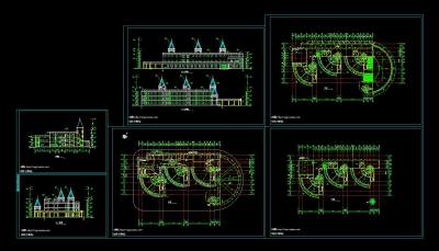 现代幼儿园cad设计图纸，幼儿园建筑设计图纸下载