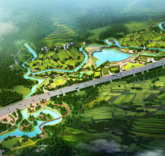 麻线河流域景观园林设计案例