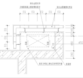 室内室外多种类节点详图放大图