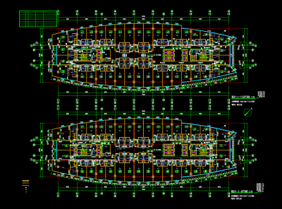 商业综合体建筑施工图，商业综合体CAD施工图纸下载