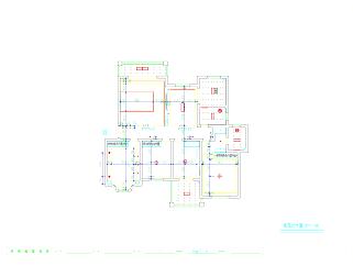 现代风格四居室施工图含效果及CAD模型下载