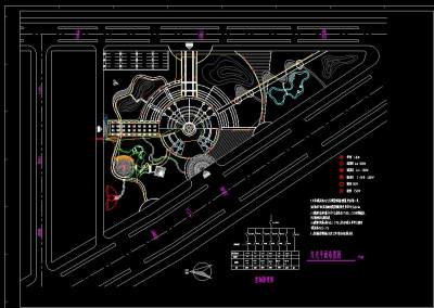 某市中心广场景观工程套图CAD图纸
