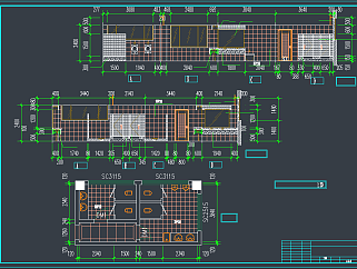 电信大楼建筑图CAD施工图，办公空间CAD施工图纸下载