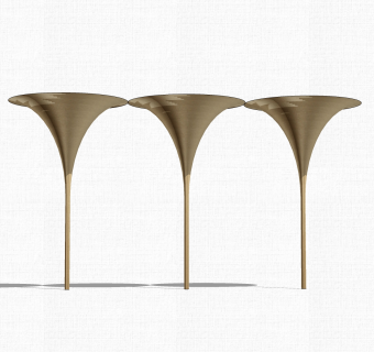 现代轻奢装饰柜单柜草图大师模型，玄关柜sketchup模型免费下载