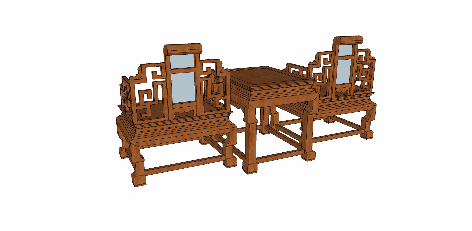 椅子 中式實木椅sketchup模型,實木椅草圖大師模型下載 實木椅,造型