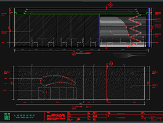 自动餐厅设计CAD施工图，餐饮CAD施工图纸下载