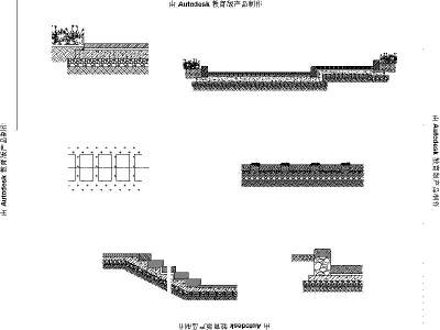 铺装及园路详图