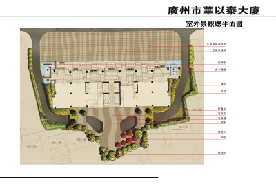 众胜地产大堂及景观施工图，地产大堂CAD设计施工图