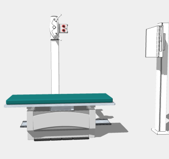 医疗设备草图大师模型，医疗设备skp模型，医疗设备su素材