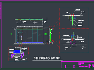 机房通用CAD弱电系统图，机房弱电CAD图纸下载