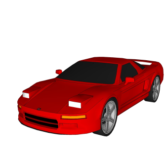 现代汽车免费su模型，汽车sketchup模型下载